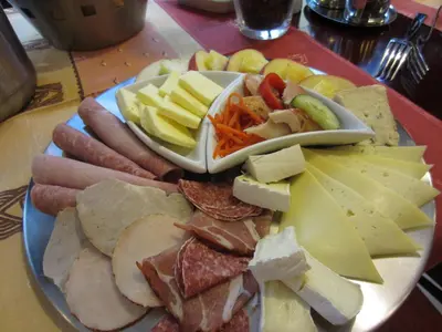 Essen im Hotel oder in der Nähe