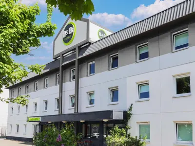 Das Gebäude in dem sich das Hotel befindet