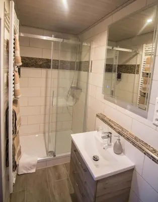 Ein Badezimmer in der Unterkunft Villa Kopp-Das Gästehaus