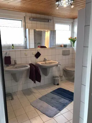 Ein Badezimmer in der Unterkunft Ferienhaus Hedwig
