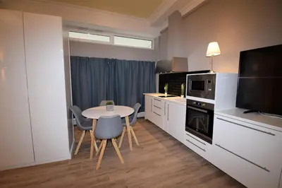 Küche/Küchenzeile in der Unterkunft Connie's Apartments