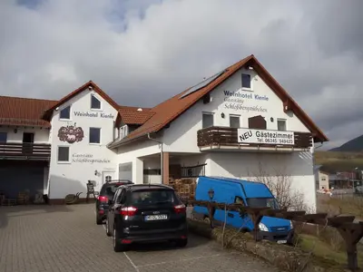 Das Gebäude in dem sich das Hotel befindet