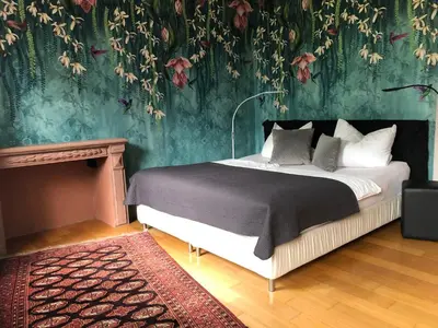 Ein Bett oder Betten in einem Zimmer der Unterkunft Apartment in Landau Stadtoase