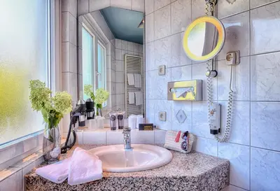 Ein Badezimmer in der Unterkunft Wessinger