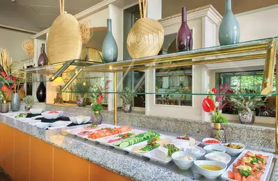 Essen im Hotel oder in der Nähe