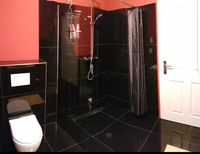 Ein Badezimmer in der Unterkunft Bismarck-Apartment