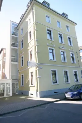 Das Gebäude in dem sich das Hotel befindet