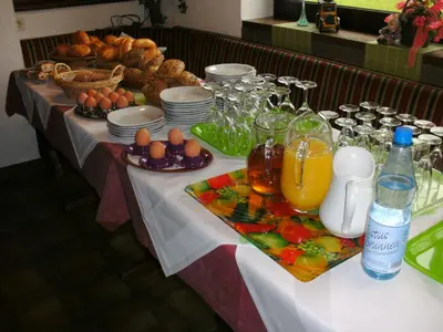 Essen im Hotel oder in der Nähe