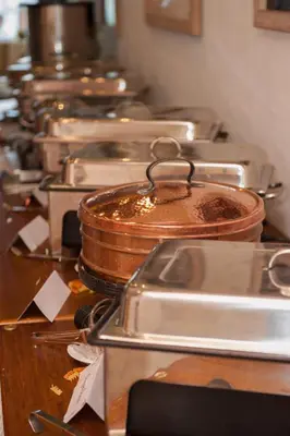 Essen im Hotel oder in der Nähe