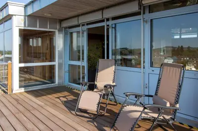 Ein Balkon oder eine Terrasse in der Unterkunft Best Western Plus Palatin Kongresshotel