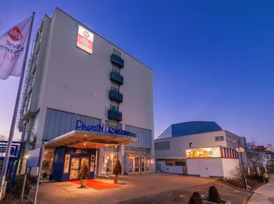 Das Gebäude in dem sich das Hotel befindet