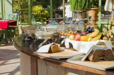 Essen im Hotel oder in der Nähe