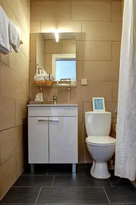 Ein Badezimmer in der Unterkunft Parkhotel Atlantic