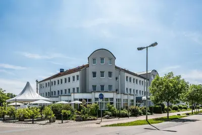 Das Gebäude in dem sich das Hotel befindet