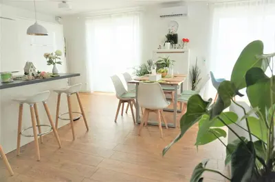 Grundriss der Unterkunft Panorama Penthouse Apartment mit Klima und Whirlpool für bis zu 6 Personen