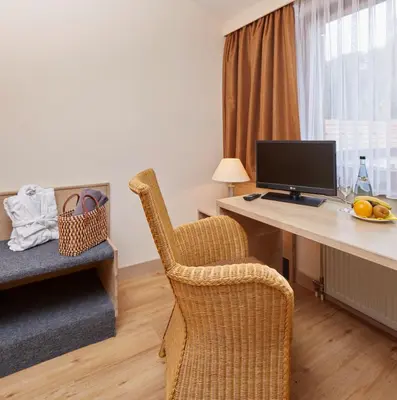 TV/Unterhaltungsangebot in der Unterkunft NaturKulturHotel Stumpf