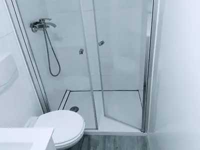 Ein Badezimmer in der Unterkunft Apartment44Loft