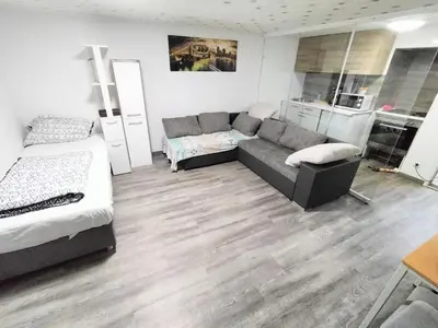 Ein Bett oder Betten in einem Zimmer der Unterkunft Apartment44Loft