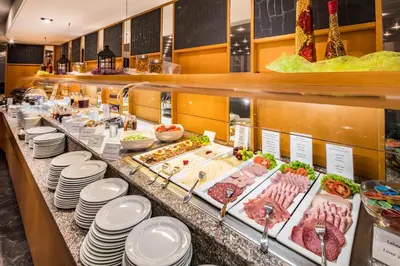 Essen im Hotel oder in der Nähe