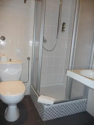 Ein Badezimmer in der Unterkunft Hotel Restaurant Felderbock