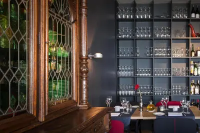Getränke in der Unterkunft Hotel Restaurant Felderbock