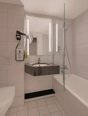 Ein Badezimmer in der Unterkunft Best Western Hotel Darmstadt Mitte