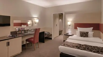 Ein Bett oder Betten in einem Zimmer der Unterkunft Best Western Hotel Darmstadt Mitte