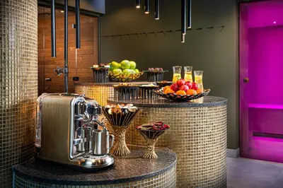 Essen im Hotel oder in der Nähe
