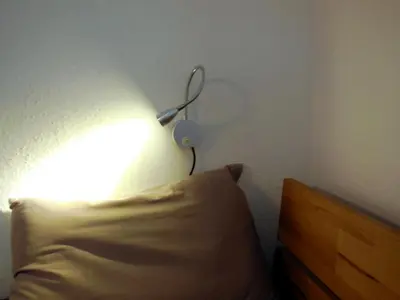Ein Bett oder Betten in einem Zimmer der Unterkunft Ferienzimmer Gersprenztal