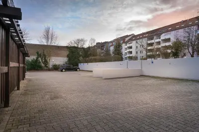 Ein allgemeiner Bergblick oder ein Berglick von des Hotels aus
