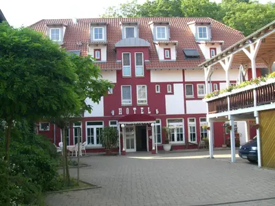 Das Gebäude in dem sich das Hotel befindet