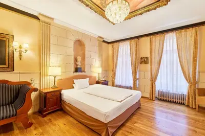 Ein Bett oder Betten in einem Zimmer der Unterkunft HIP Hotel