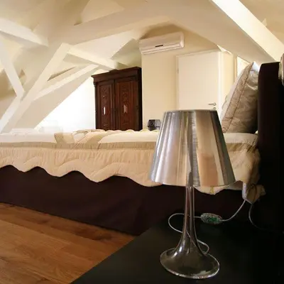 Ein Bett oder Betten in einem Zimmer der Unterkunft HIP Hotel