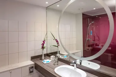 Ein Badezimmer in der Unterkunft Dorint Kongresshotel Mannheim