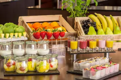 Essen im Hotel oder in der Nähe