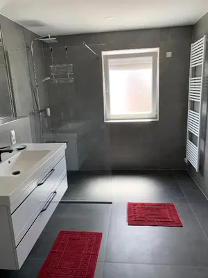 Ein Badezimmer in der Unterkunft Hotel Barth