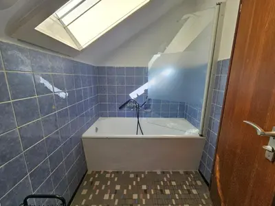 Ein Badezimmer in der Unterkunft Monteurwohnung - Business Apartment