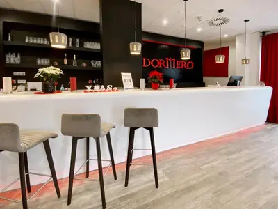 Lounge oder Bar in der Unterkunft DORMERO Hotel Darmstadt