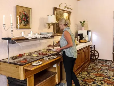 Essen im Hotel oder in der Nähe