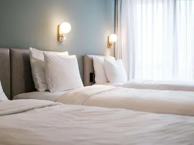 Ein Bett oder Betten in einem Zimmer der Unterkunft Mercure Hotel Pforzheim