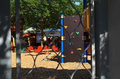 Ein Kinderspielbereich in der Unterkunft Hotel Domhof