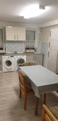 Küche/Küchenzeile in der Unterkunft Gute Nacht 2