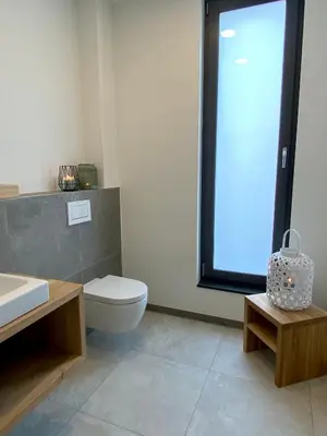 Ein Badezimmer in der Unterkunft WeinQuartier Bissersheim