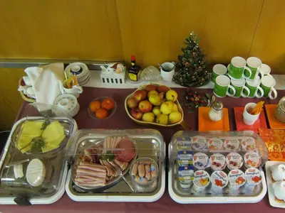 Essen im Hotel oder in der Nähe
