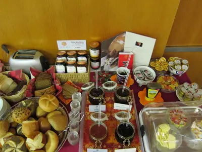 Essen im Hotel oder in der Nähe