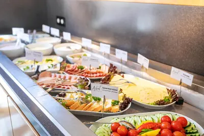 Essen im Hotel oder in der Nähe