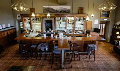 Lounge oder Bar in der Unterkunft Hotel Beim Schupi Karlsruhe