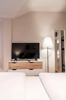 TV/Unterhaltungsangebot in der Unterkunft Hotel Beim Schupi Karlsruhe