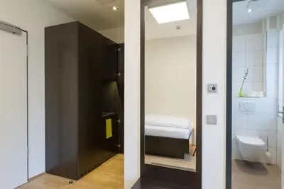 Ein Badezimmer in der Unterkunft sevenDays Hotel BoardingHouse Mannheim