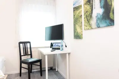 TV/Unterhaltungsangebot in der Unterkunft Hotel Scharfes Eck